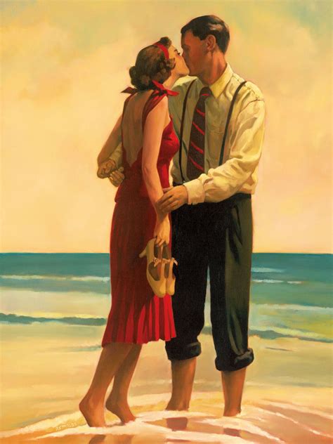 Jack Vettriano Beach