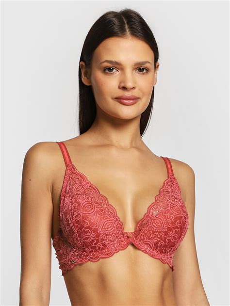 Selmark Soutien Gorge Avec Armatures Francesca 60915 Rouge Modivo Fr