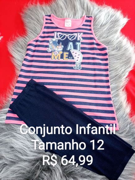 Conjunto Infantil Menina Tam Elo Produtos Especiais