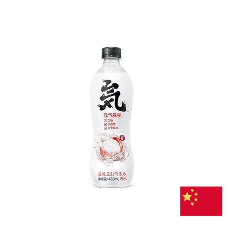 GENKI FOREST LYCHEE FLAVOR SODA DRINK 480ML - Kelokal.com