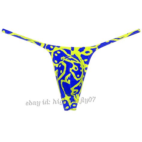Men Posing Thong Underwear Micro Bikini Swim Tangas Slim Pouch G String Lingerie EBay