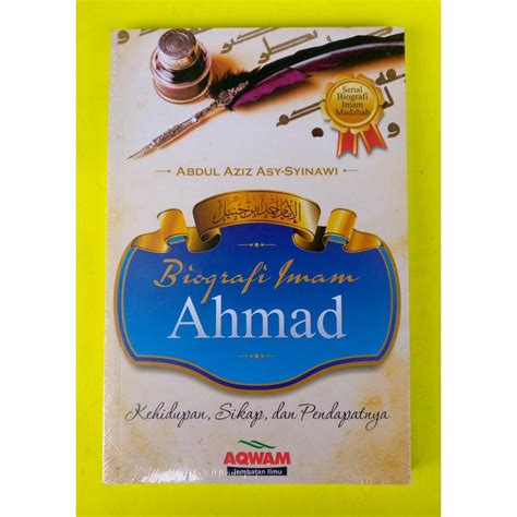 Jual Biografi Imam Ahmad Serial Biografi Imam Madzhab Aqwam