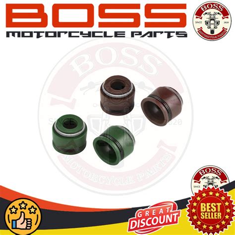 Motorcycle Valve Seal Set Tmx Xrm Ct Barako Shogun Fury Smash Rouser