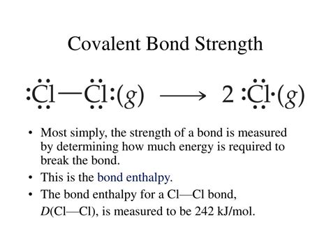 PPT - Covalent Bond Strength PowerPoint Presentation, free download ...