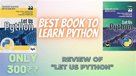 Review Of A Python Book Let Us Python Best Book For Intermediate