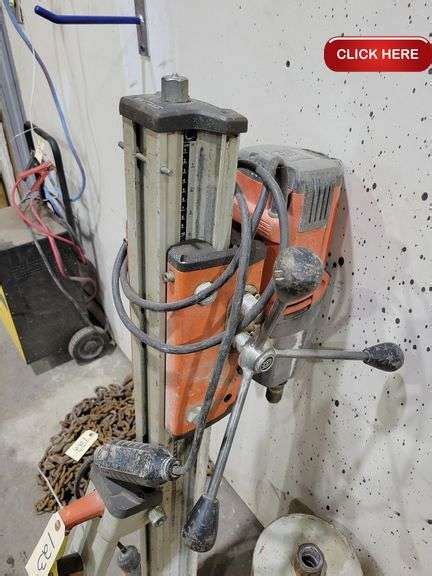 Husqvarna Ds Core Drill W Dm Low Speed Drill Rideau Auctions