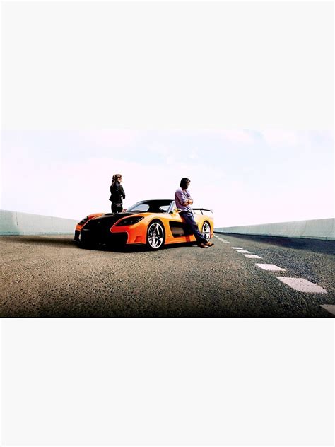 "Orange veilside Rx7 FD " Poster for Sale by shanilhasantha | Redbubble