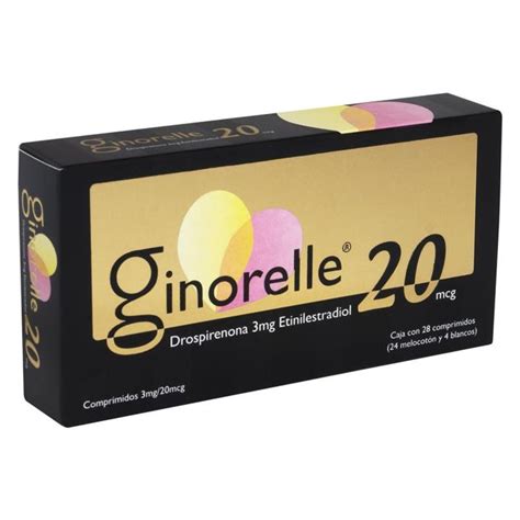 Elea Mexico Ginorelle 20 3mg 20mcg Comprimidos 28 H E B México