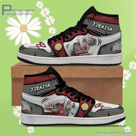 Naruto Anime JD Sneakers Jiraiya Custom Anime Shoes Plangraphics