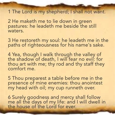 Psalm 23 A Sheep S Testimony Letterpile