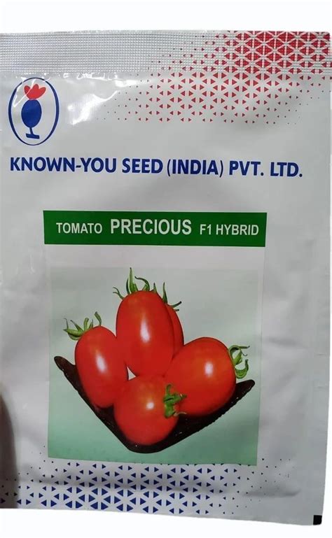 Hybrid F1 Precious Tomato Seeds Packaging Type Packet Packaging Size