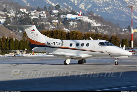 OK VAN Aerotaxi Ltd Embraer EMB 500 Phenom 100 Photo By Maximilian