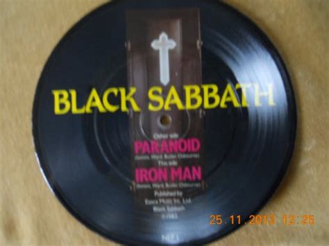 black sabbath iron man CD Covers