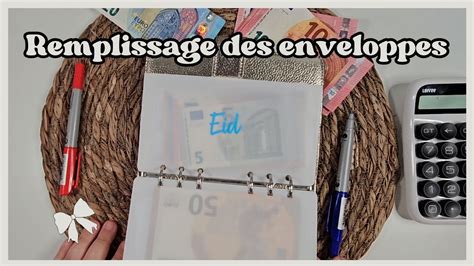 Syst Me Des Enveloppes Remplissage Des Pargnes Mars Youtube