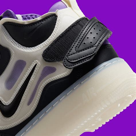 The Nike Air Force 1 Mid React Returns With Purple Accents Laptrinhx News