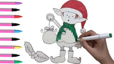 Drawing And Coloring The Elves And Shoemaker How To Draw Story