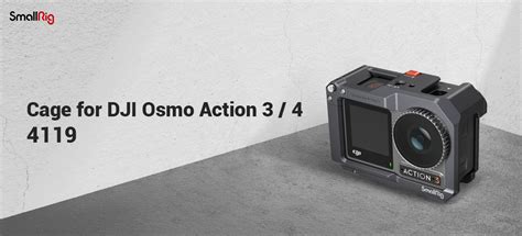 Cage For DJI Osmo Action 3 4 4119