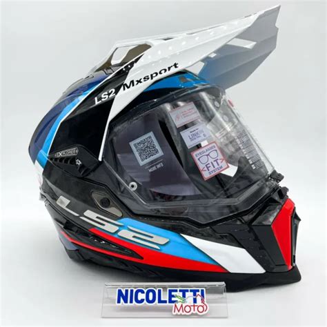 CASCO LS2 MX701 Explorer Full Carbon Frontier Black Blue Integrale EUR