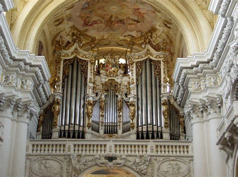 The Organ In St Florian S Near Linz Austria Where Anton Bruckner