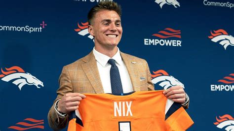 Denver Broncos Qb Depth Chart Means Nothing Bo Nix Starts Week One