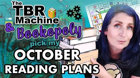 October Reading Plans Bookopoly The Tbr Machine Pick My Tbr Youtube