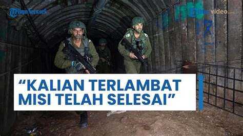 Tanggapan Hamas Soal Israel Temukan Terowongan Di Gaza Kalian