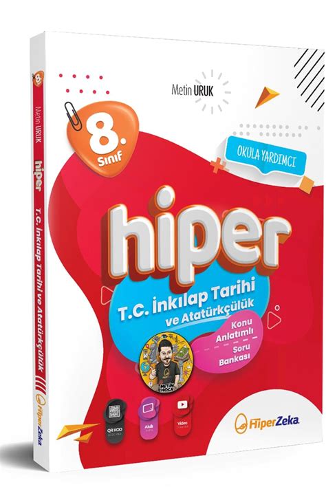 Hiper Zeka Yayınları 8 Sınıf Hiper T C İnkılap Tarihi ve Atatürkçülük