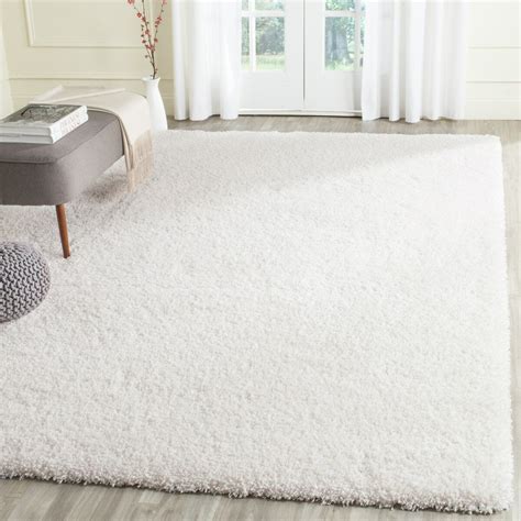 Safavieh Shag White Area Rug And Reviews Wayfair