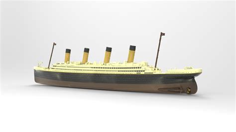 Titanic 3D Model - TurboSquid 1846712