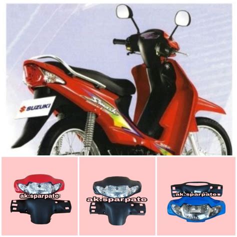 Jual Cover Batok Kepala Suzuki Smash Lama Depan Belakang Plus Lampu