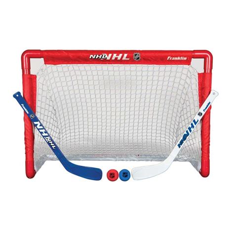 Franklin NHL® Mini Hockey Goal Set With Sticks And Ball - Includes Goal ...