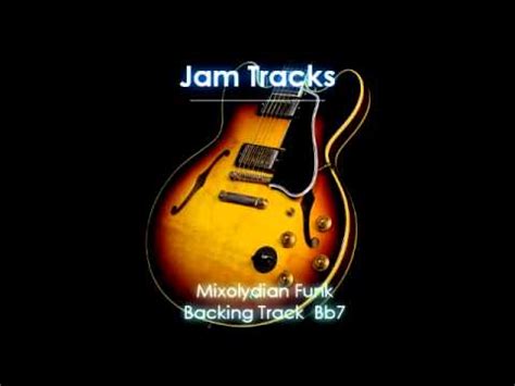 Mixolydian Funk Guitar Backing Track Youtube