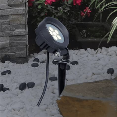 Lindby Emar LED Modern LED spot light garden and terrace lighting dark grey