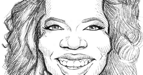 Oprah Winfrey (Caricature Sketch)