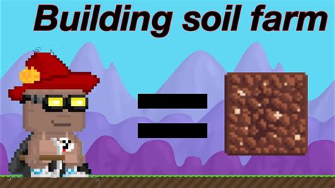 Growtopia Building A Soil Farm YouTube