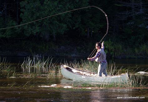 Fly fishing in Maine - Canoe the Wild