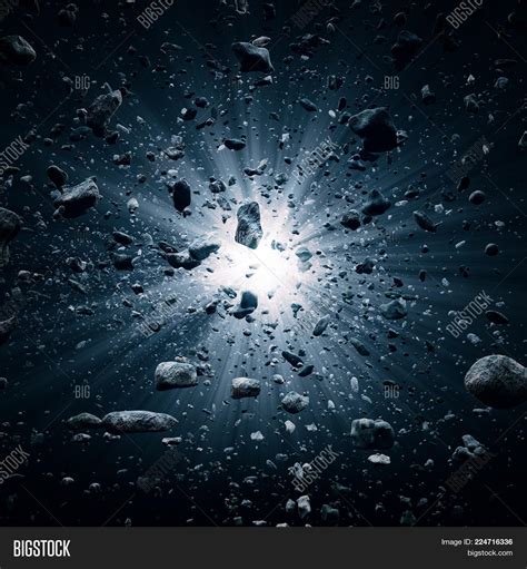 Rocks Debris Flying Image And Photo Free Trial Bigstock