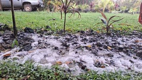 Inusual Fenómeno En Rapa Nui Nubes Convectivas Provocan Granizada En