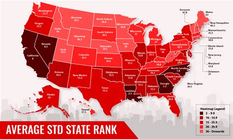 Sexually Transmitted Diseases By State National Council For