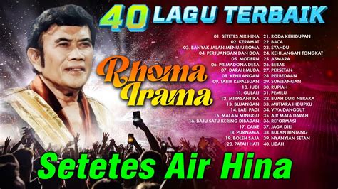 Rhoma Irama Terbaik 40 Hits Paling Ngehits YouTube