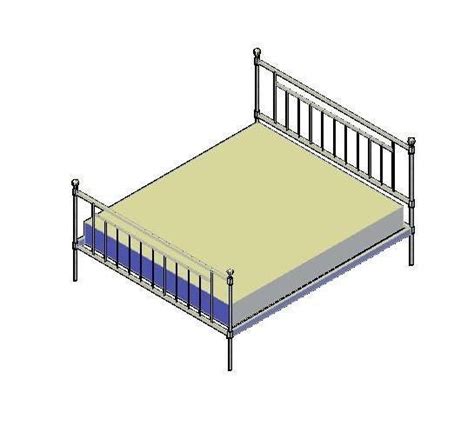 Bed Design 3d Cad Block Cadblocksfree Thousands Of Free Cad Blocks