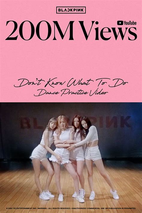 「blackpink」、「dont Know What To Do」振付映像が再生回数2億回突破 K Pop、韓国エンタメニュース、取材レポートならコレポ！