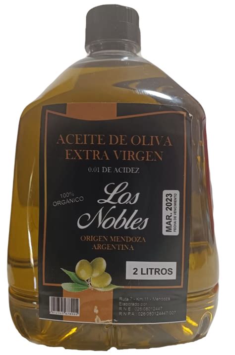 Comprar Azeite De Oliva Los Nobles 2 Litros Importados Perfumes