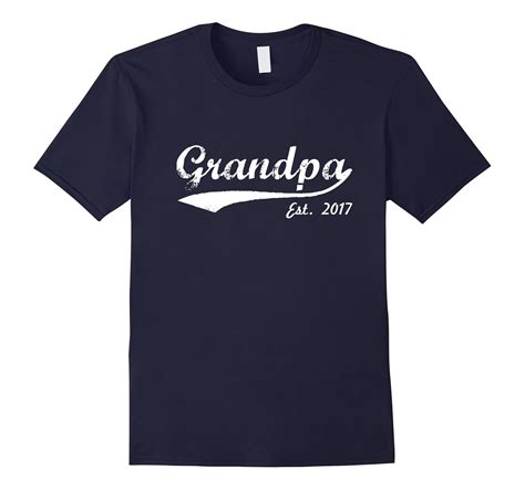 Men’s New Grandpa T-Shirt – Grandpa Est. 2017 – Grandpa To Be T-Sh-BN ...