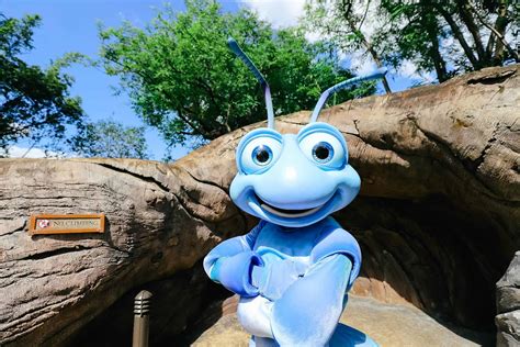 Flik From A Bugs Life Makes Special Appearance At Disneys Animal