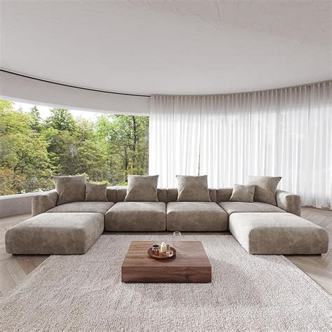 Amazon JACH 181 Oversized Modular Sectional Sofa U Shaped Deep 4