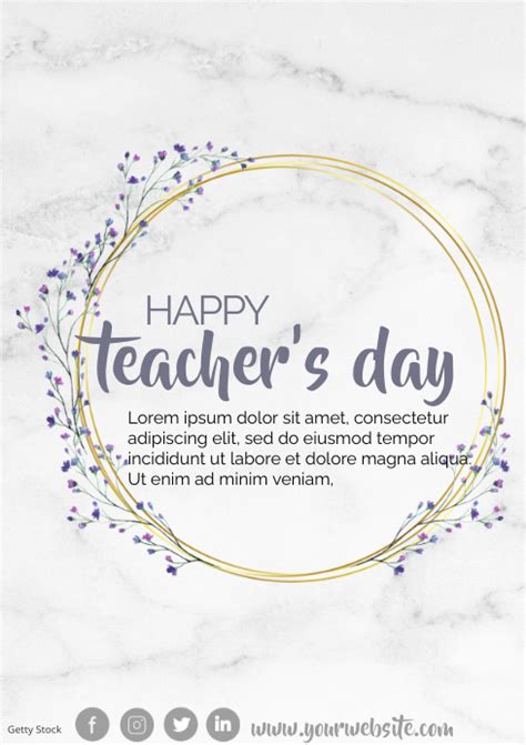 teachers day template | PosterMyWall