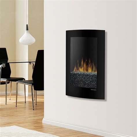 Dimplex Convex Black Wall Mount Electric Fireplace Vcx Electric