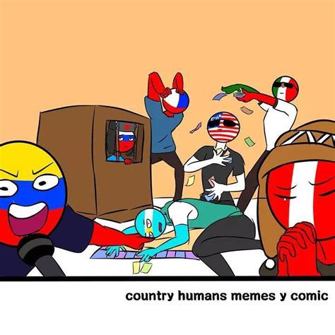 Countryhumans Cómics Random 1 Countryhumans méxico Country