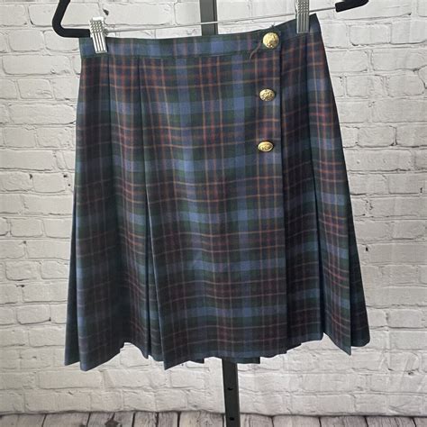 Vintage Scottish Kilt Virgin Wool Ebay